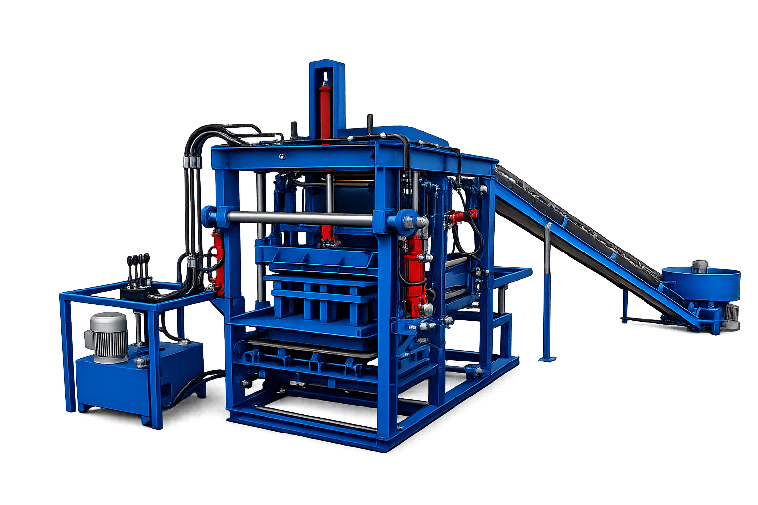 VB18 hydraulic brick making machine product photo