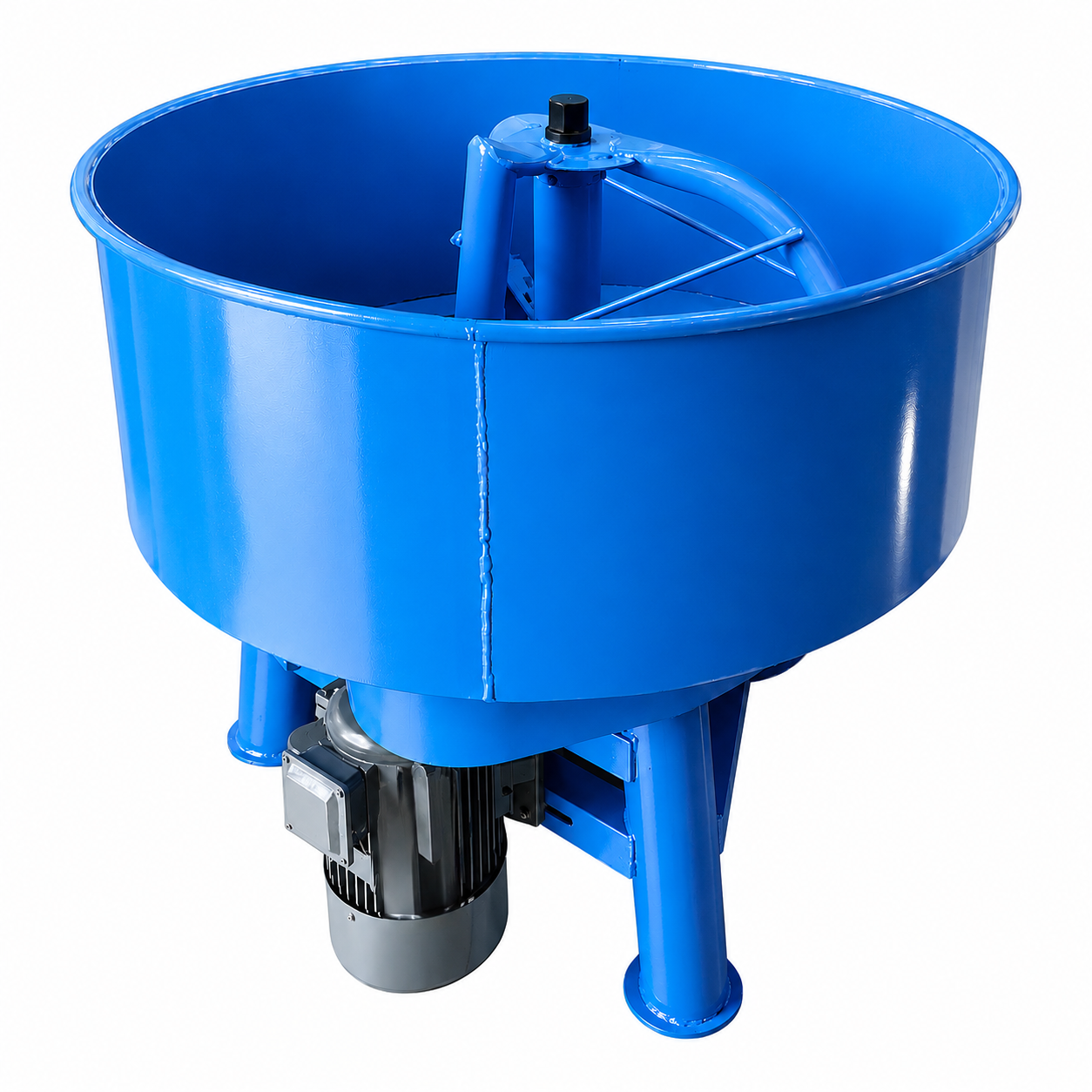 Blue Vhangona 350 litre heavy-duty pan mixer